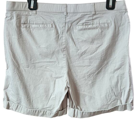 Light Pink Cotton Blend Shorts Size 8 - Picture 2 of 4